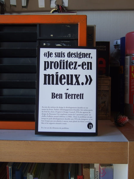 “I’m a designer, use me better.”