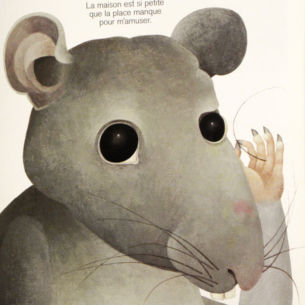 Comment la souris reçoit une pierre sur la tête et découvre le monde
