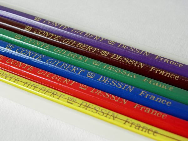 Safari - 6 crayons de couleur