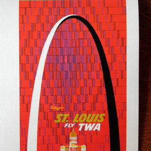 David Klein - TWA St.Louis leaflet