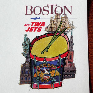 David Klein - TWA Boston leaflet